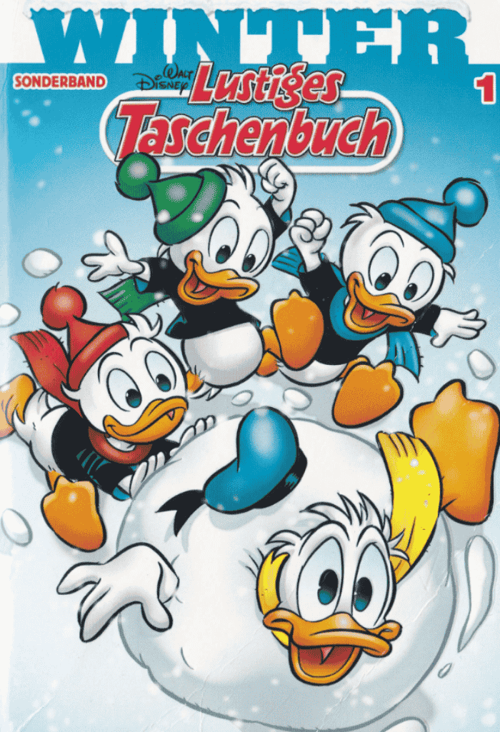 Lustiges Taschenbuch Winter - Beispielfoto